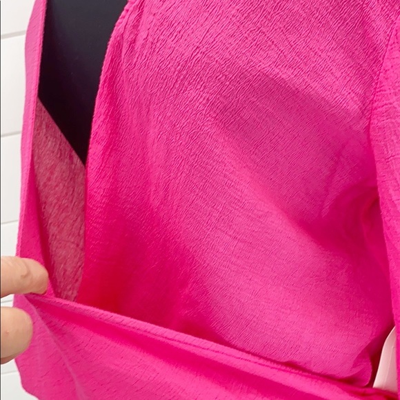 BLUE LIFE Hayley Blouse Wrap Style Raspberry - Picture 5 of 11